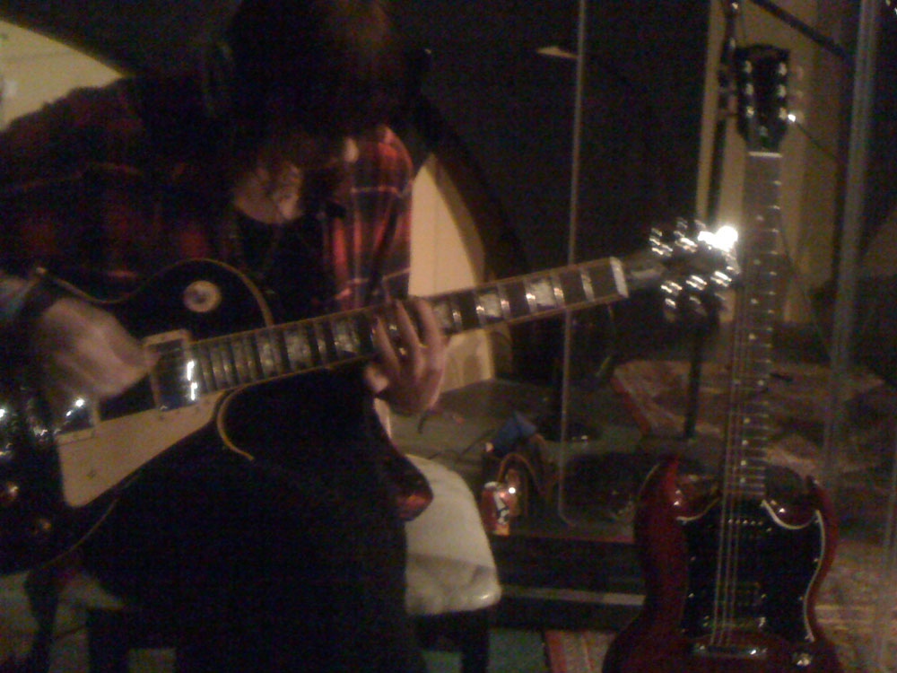 Recording at Bedrock July 2010